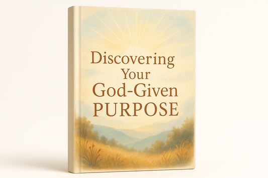 a book with the writing: Discovering Your God-Given Purpose